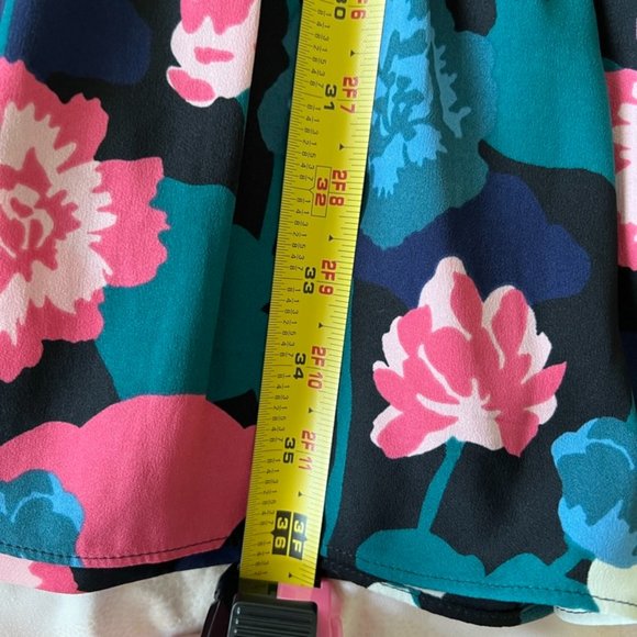 kate spade viney floral fluid shirtdress size small nwot - Picture 16 of 16